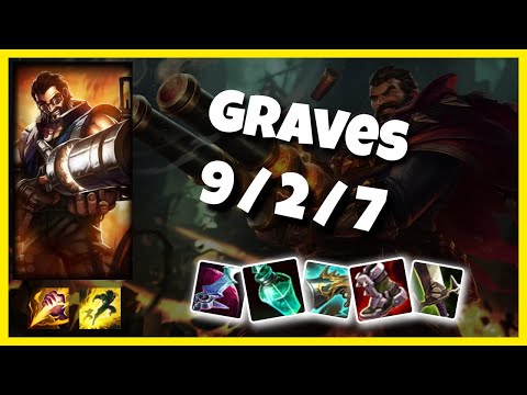 Graves vs Kindred NA Challenger JUNGLE (9/2/7) Gameplay Replay - Patch 10.24