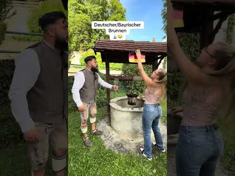 Deutscher & Bayrischer Brunnen ⛲️😂