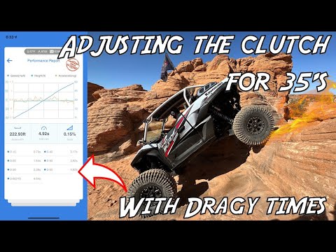 KRX Clutch Weights Adjustment - Running 35's