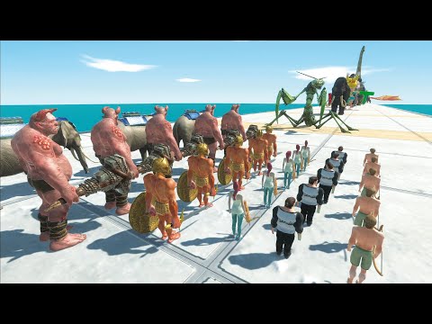 5x EVERY RANGED UNIT VS ALL BOSSES - ARBS - Animal Revolt Battle Simulator