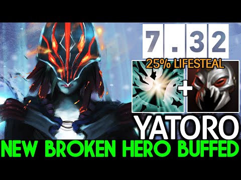 YATORO [Phantom Assassin] New Broken Hero Buffed Patch 7.32 Dota 2