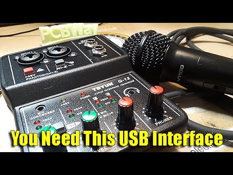 The Cheapest "Decent" USB Audio Interface Teyun/XTuga Q12
