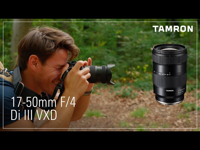 Vidéo TAMRON 17-50 mm f/4 DI III VXD Sony FE