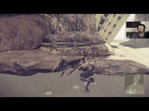 Nier Automata playthrough pt23 - Box Pushers/Combing the Desert