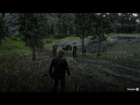 What Deadeye Looks Like in Real Time (Dive and Tag) - Red Dead Redemption 2