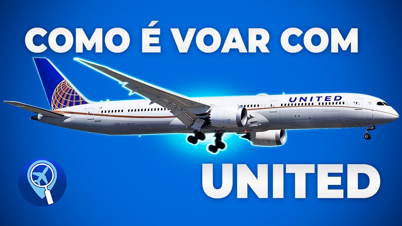 Como é voar com a United dos EUA para o Brasil