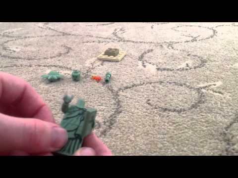 How to build a lego Statue of Liberty-How to build a mini N