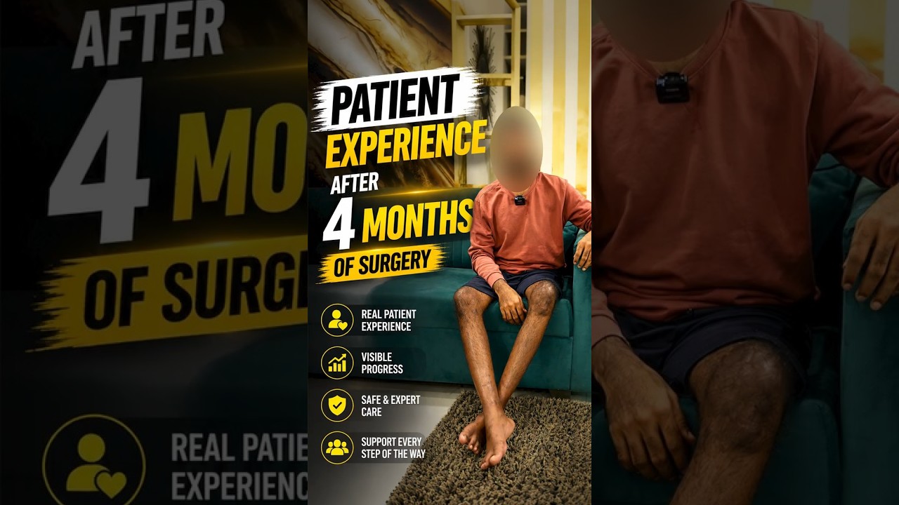 Patient Experience After 4 Months of Limb Lengthening Surgery | Heights Plus