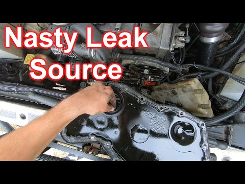 2001 24v Cummins Front Main Seal Replacement