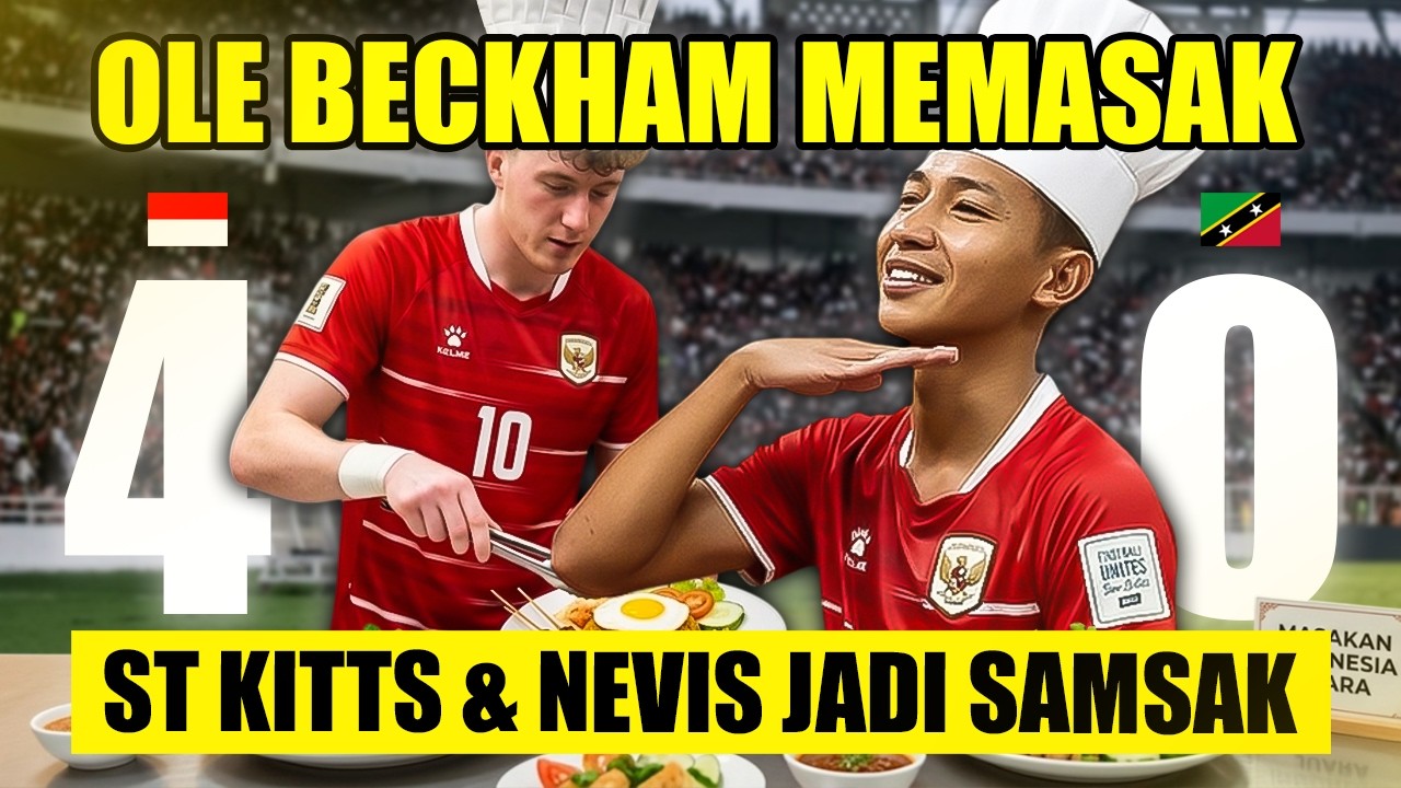 OLE & BECKHAM GACOR, INDONESIA HAJAR ST KITTS & NEVIS DAN TANTANG BULGARIA DI FINAL FIFA SERIES!