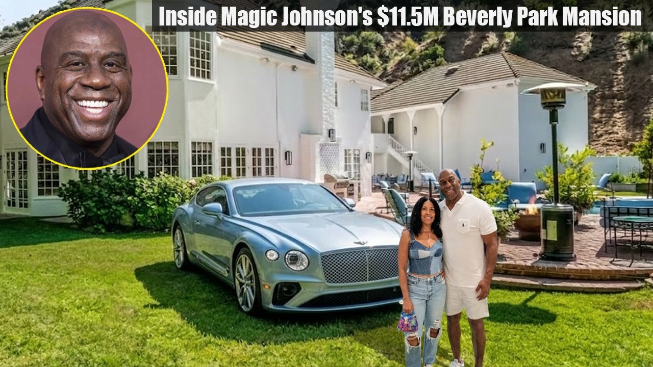 Inside Magic's $11.5M Beverly Park Mansion: 2026 Comeback