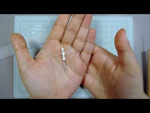 How to Make a Mini ARMATURE for Miniature Figures
