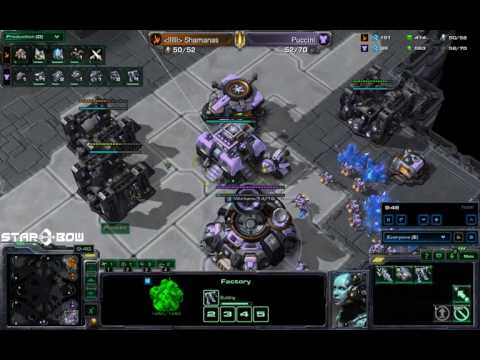 Shamanas (p) Vs Puccini (t) - Starbow Game