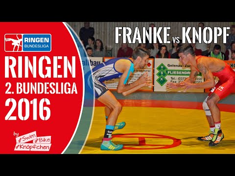 Ringen 2. BUNDESLIGA | RSK Gelenau vs AC Germania Artern | Daniel Franke vs Stephan Knopf