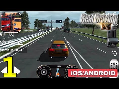 REAL DRIVING SIM - Gameplay Walkthrough (Android, iOS) - Part 1