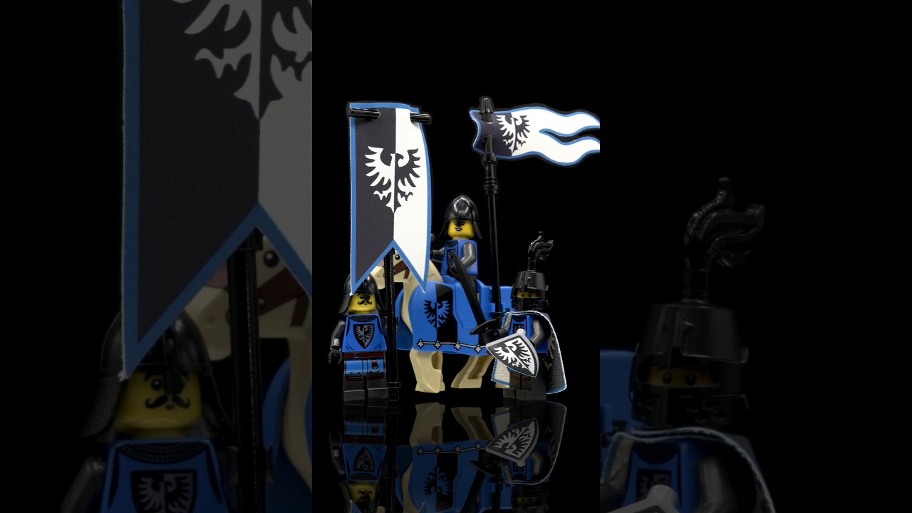 Flags & Banners by Distorted Brick #legocastle #customlego #legobanners #legoflags