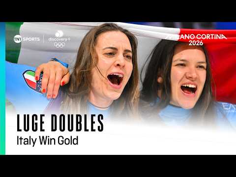 Italy Win Women’s Doubles Luge Gold by Seconds 😯 | Winter Olympics 2026