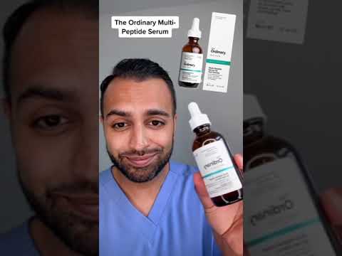 HOW TO apply hair serum with The Ordinary Multi-Peptide Serum