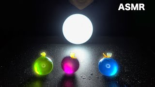 【ASMR】Eat dark jelly(green, blue, purple)暗闇の中で緑と青と紫のゼリーを食べる音【咀嚼音/씹는 소리/EatingSound】