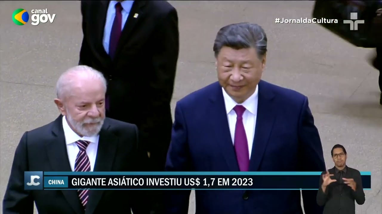 Brasil e China firmam quase 40 ACORDOS COMERCIAIS após encontro entre LULA e XI JINPING