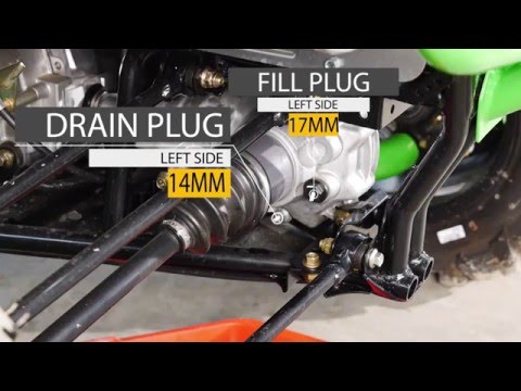 Wildcat Gearcase Fluid Change