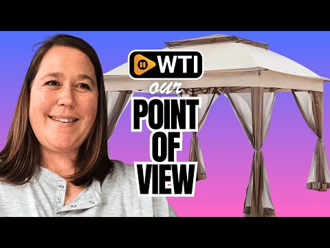 COOS BAY 11x11 Pop Up Instant Gazebo Tent with Mosquito Netting Outdoor Canopy Shelter with 121 Square Feet of Shade (Beige) - WTI product video review