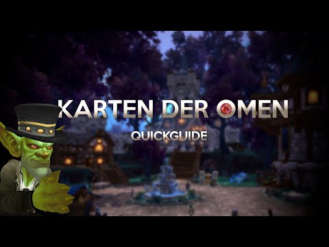 Karte der Omen Quickguide | Gold nebenbei drucken | Cards of Omen Quickguide