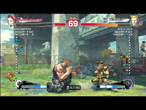 KIRITAMPOPO (Cammy) vs ACE EIRIN (Guile)