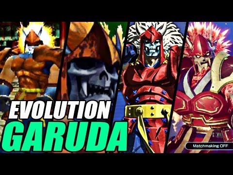 Evolution of Garuda from Street Fighter EX (1996-2018)