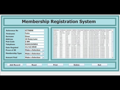 How To Create A Registration Systems Using Jtable In Java Eclipse Full Tutorial