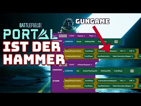 BF2042 - Der Portal Builder ist der HAMMER - Wie baut man sich einen Gungame Modus? - 22.11.2021