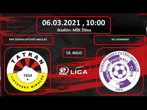 Zostrih 19. Kolo MFK Tatran - KFC Komárno