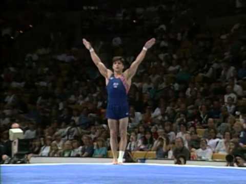 Kip Simons - Floor Exercise - 1996 Olympic Trials - Men - Day 2