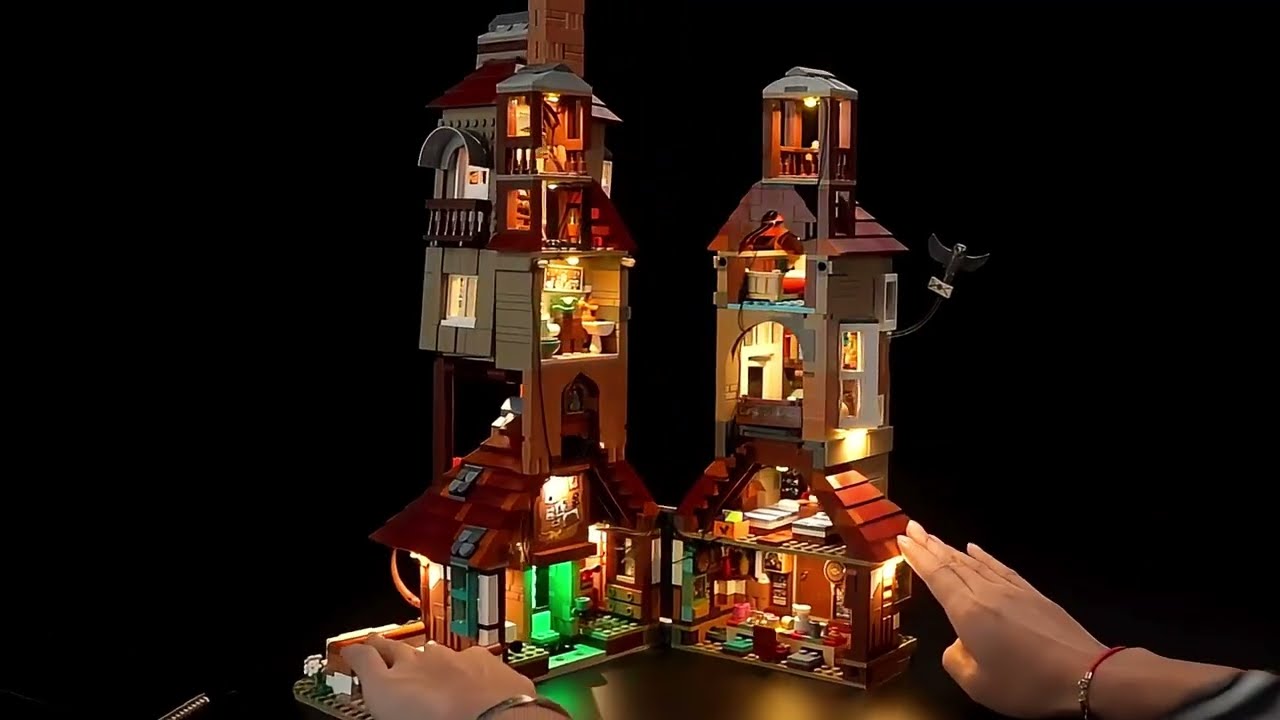 BrickBling LED-Licht-Set für LEGO® Der Fuchsbau Sammleredition (76437)