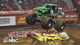 Grave Digger&#39;s best Monster Jam freestyle moments from 2019-2020 | Motorsports on NBC