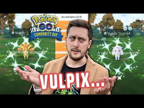 *VULPIX Community Day* DOUBLE Form Shiny Boost! BUT Are Community Days Exciting Still? (Pokemon GO)