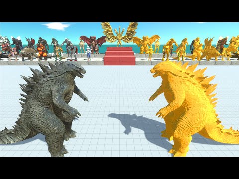 Kaiju Monster VS Gold Itself - Animal Revolt Battle Simulator