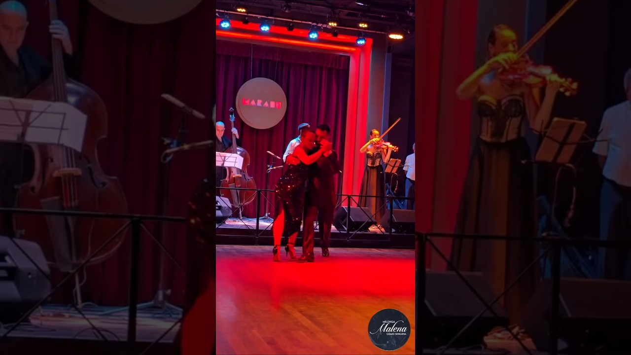 Javier Rodríguez & Virginia Pandolfi con "Sonder Tango", celebrando el aniversario de Milonga Malena