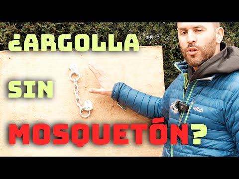 ✅ ¿Cómo pasar la Cuerda por una Reunión con Argolla y sin Mosquetón? 100% Seguro ⭐️