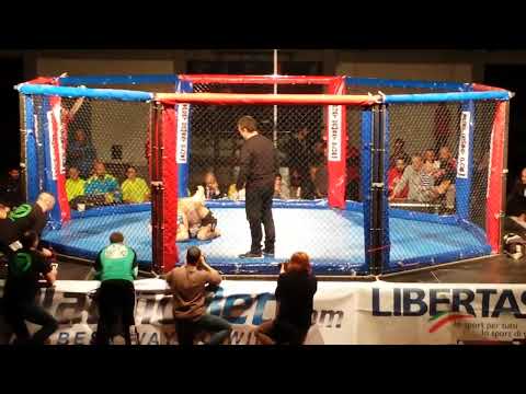 Yari Orsini vs Luca Belloni. Win for TKO.