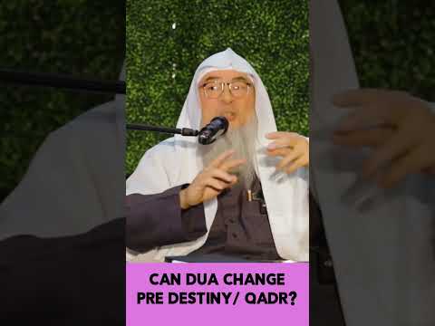 can dua change pre destiny/ Qadr #sheikhassimalhakeem #islamineast #fypシ゚