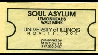 Soul Asylum - November 11 1992 Urbana, IL (audio)