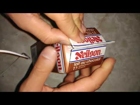 How to open milk carton/box