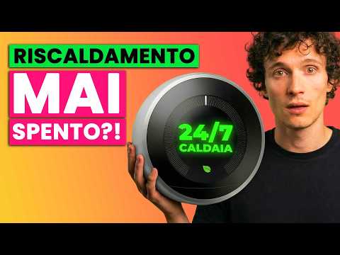 NON spegnere il riscaldamento di Notte! (Ecco quanto Risparmi davvero)
