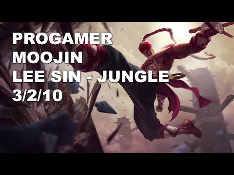 Progamer Moojin Jungle Lee Sin vs Elise - KR Grandmaster Patch 10.9