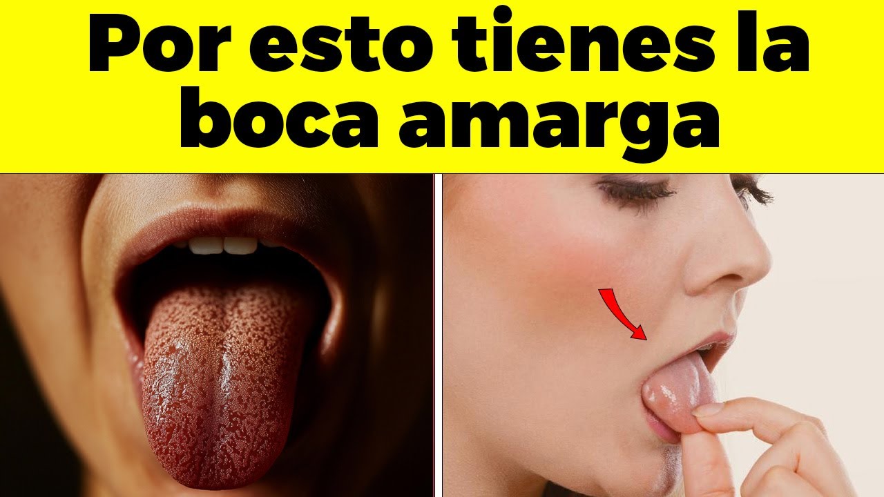 ALERTA! Por Esta Peligrosa Razón TIENES BOCA AMARGA Y Nadie Te Lo Dice