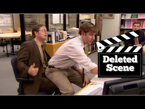 Dwight steals Jim's chair (Deleted Scene) - The Office Season 5 Part 1