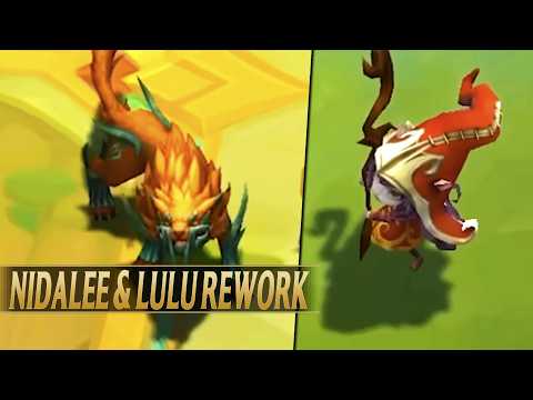 LULU & NIDALEE ARE GETTING A VISUAL UPDATE - League of Legends