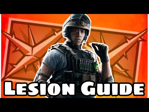 HOW TO PLAY LESION BEST GUIDE! Rainbow Six Siege Operator Guide