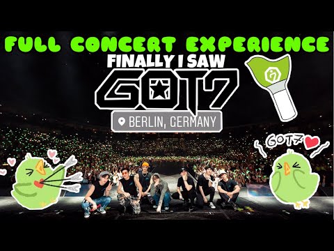 Got7 World Tour 2019 KEEP SPINNING in BERLIN (Germany) VLOG + FULL CONCERT EXPERIENCE 💚 ft. Gildy